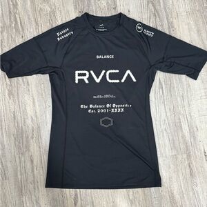 RVCA Jiu Jitsu bjj nogi rashguard size large